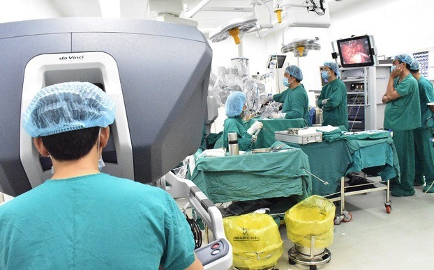 Ứng dụng robot phẫu thuật trong y tế
