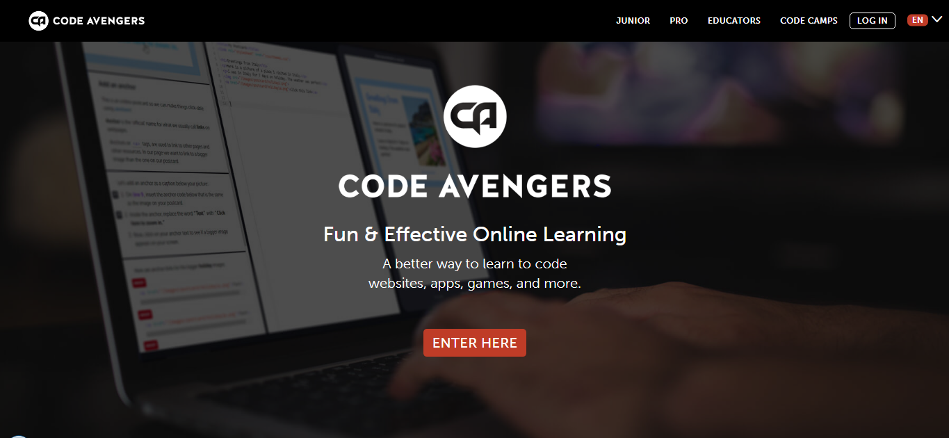website học lập trình codeavenger
