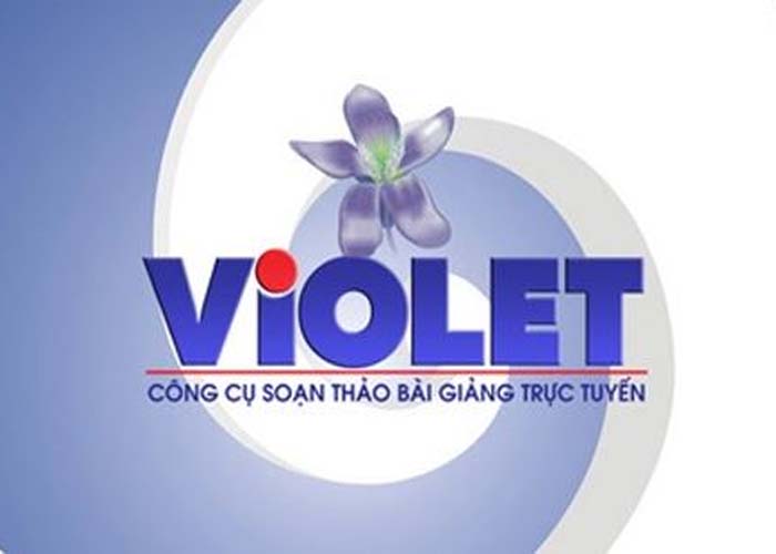 Phần mềm ứng dụng hỗ trợ thiết kế bài giảng E-learning Violet