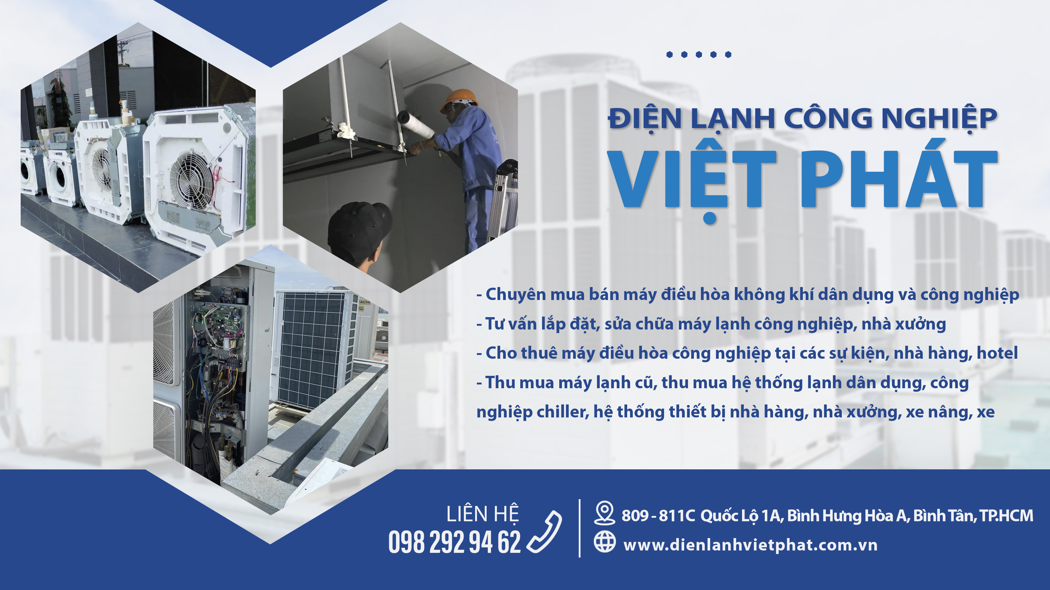 Điện lạnh công nghiệp Việt Phát