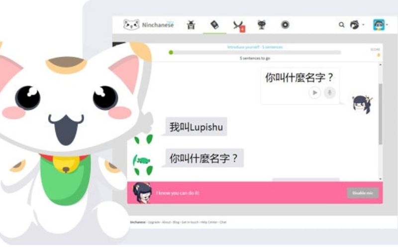 Website tự học tiếng Trung Ninchaneseb