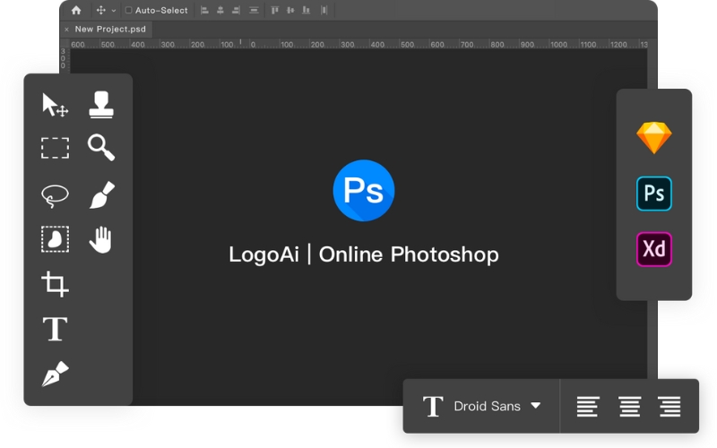 phần mềm Photoshop Online