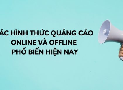 các hình thức quảng cáo