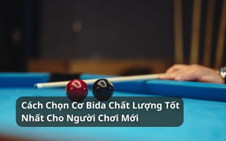 cách chọn cơ bida