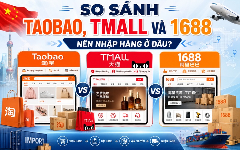 so sánh taobao tmall và 1688