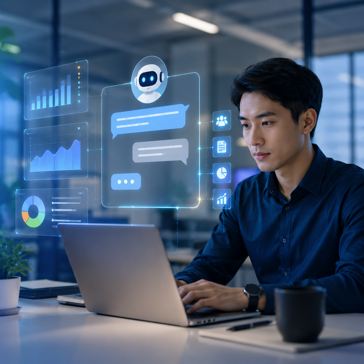 AI trong doanh nghiệp: Khi giao diện hội thoại trở thành lớp tương tác mới AI trong doanh nghiệp: Khi giao diện hội thoại trở thành lớp tương tác mới